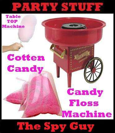 Cotton Candy Floss Carnival Table Machine Great for Children Parties Fun for Kids Birthdays