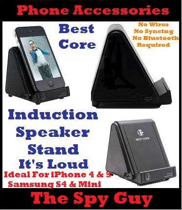 Induction Speaker Best Core Amplifier for iPhone 4 & 5 and Samsung s4 & s4 mini 5 Phone
