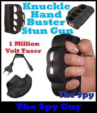 Knuckle 1 Million Volt Hand Stun Gun Taser Buster Personal Security Home Car Guards Police