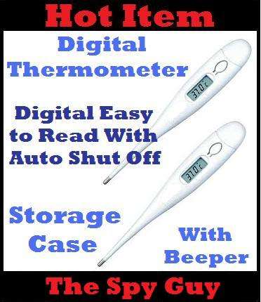 Digital Thermometer Fast Readout Digital Reader with Memory Beeper For Baby Children
