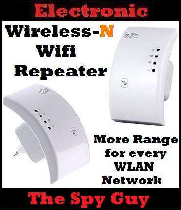 Wireless N WiFi Repeater Get More Range for every Wlan Network for Laptop PC Wi-Fi