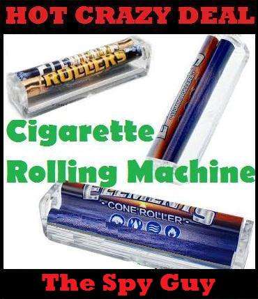 110mm Cigarette Rolling Machine for Tobacco Herbs in Perspex Roll Your Own and Save on Costs