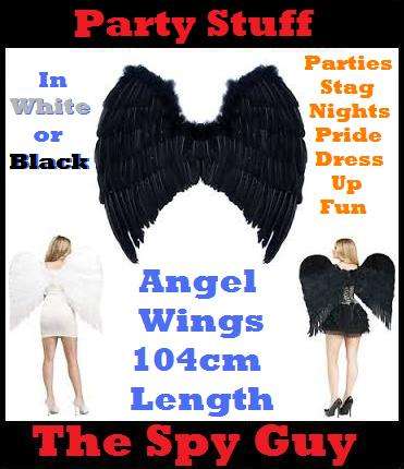 Angel Wings 1m in Length ideal for Dress Ups Parties Gay Pride Stag Nights Party Functions
