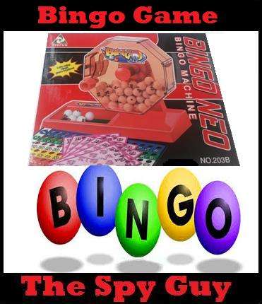 Bingo Neo Machine Bingo Game Hours of Fun Ages 8 and Up Play Cards Included