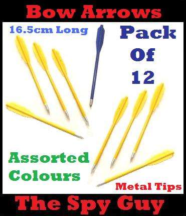 Arrows 16.5cm Long (Standard) for Crossbows (Darts)  Pack of 12pcs Ideal for Hunting Target Shooting