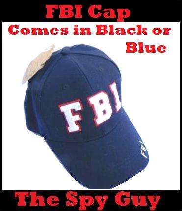 FBI (BLUE or BLACK) Cap (Top Quality and Embroidered) Fashion Head Wear