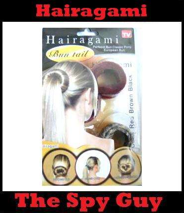 Hairagami The Bun Tail Hair Clips Makes Assorted Bun Styles and look The Professional Part