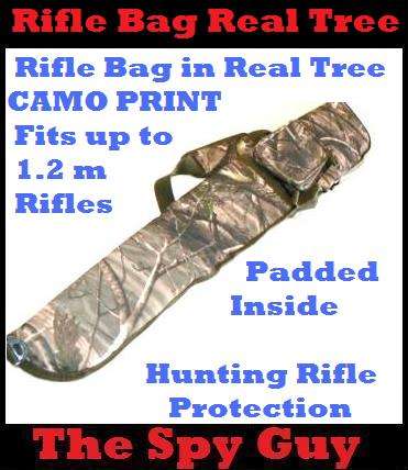 Rifle Bag in Real Tree CAMO PRINT Fits up to 1.2 m Rifles Padded Inside Hunting Rifle Protection