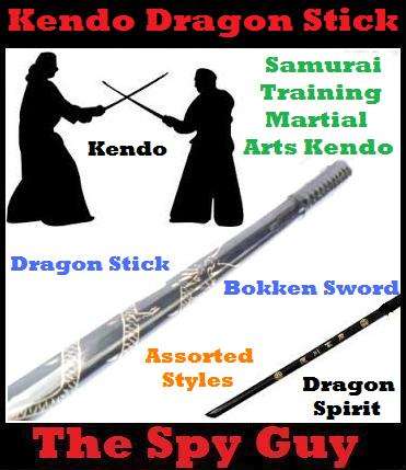 Samurai Training Martial Arts Kendo Fighting Wooden Dragon Stick Bokken Sword