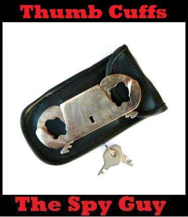 Thumb Hand Cuffs (Mild Steel) Solid We Also stock other Hand and Foot Cuffs See Listings