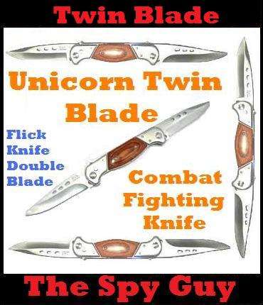 Unicorn Twin LARGE Army Knife comes with Pouch