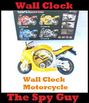 Wall Clock Motorcycle (Motor Bikes) Bike Watch Series ... LARGE SIZE Wall Clock Assorted Colours