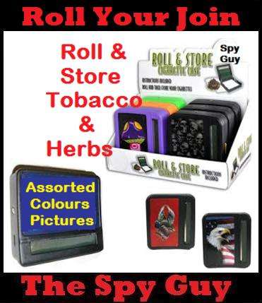 Roll and Store Cigarettes Case for Herbs and Tobacco in Assorted Funky Colours and Styles