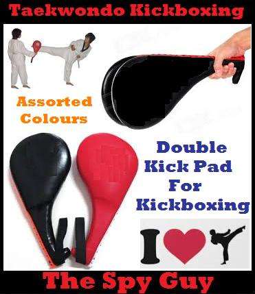Taekwondo Kick Boxing Double Padded Pad Ideal Martial Arts Exercising Training Hand Pad
