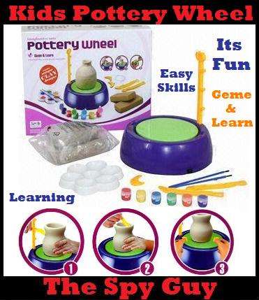 Pottery Wheel for Girls and Boys Ages 8 and Up Creative and Educational Pottery Art Toy