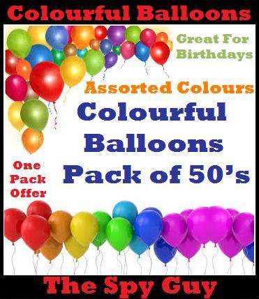 Balloons x50 In Assorted Colours Party Up with these Colourful Balloons