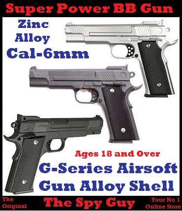 G Series Gun BB Air Soft Super Power Zinc Alloy Shell Cock Action Hand Gun REAL FEEL