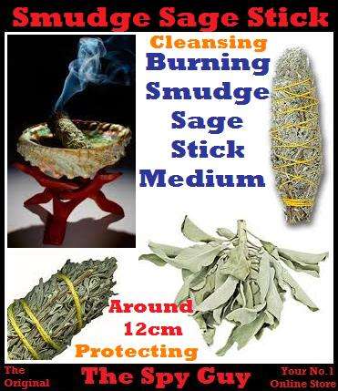 Sage Smudge MEDIUM Stick x1 Burning Wand Imphepo Traditional Smudging Herb Cleansing