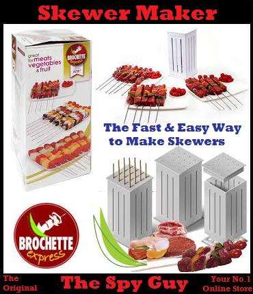 Brochette Express Fast Easy Skewers Made Easy Just Add Ingredients and Cut Kitchen Aid
