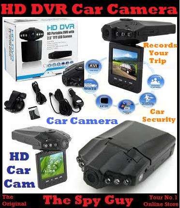 HD DVR Portable CAR Camera DVR with 2.5 TFT LCD Screen Protect Yourself Now Security Cam