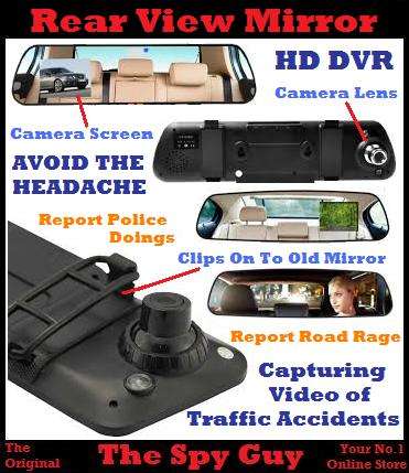 Rear View Mirror HD DVR Built in Car Camera with Screen Anti Shake Car Security Camera