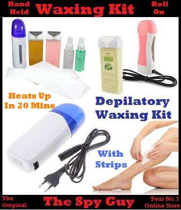 Handheld Waxing Kit Depilatory Waxing with 2x 100g Wax Cartridges Heats in 20mins