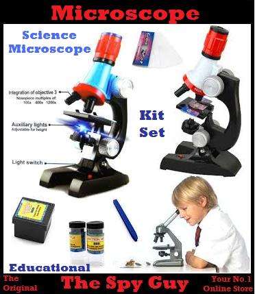 Science Microscope Exploration of the Wonderful Microbial Journey for Children of all Ages