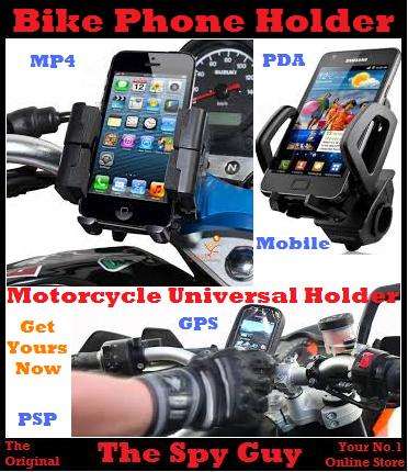 Motorcycle Universal Phone Holder Also Ideal for GPS MP4 with Rotation Function