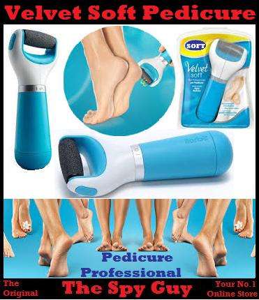 Scholl Velvet Soft Pedi Smooth Express Pedicure Feet in Minutes Fabulous Sexy Feet Easy
