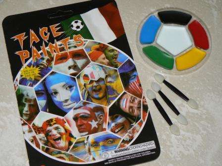 Face Paint ( SPORT ) Support Soccer, Cricket, Rugby 2010 & other World Cup Sports