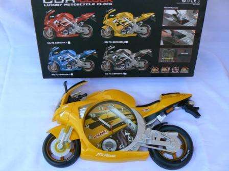 Wall Clock Motorcycle (Motor Bikes) Bike Watch Series ... LARGE SIZE