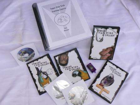 Bird Tricks Set of DvDs and Cds for Training Parrots