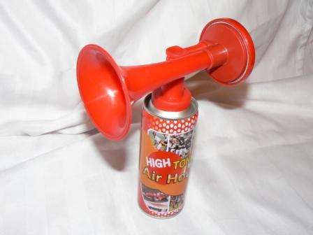 Air Horn Very High Pitch Tone (can be used at Soccer Games, Concert, Security, other sports )