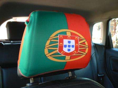 Portugal Flag HEAD REST COVERS