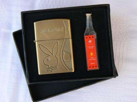 WIND PROOF ( PLAY BOY )  Refillable Lighter  Baixin