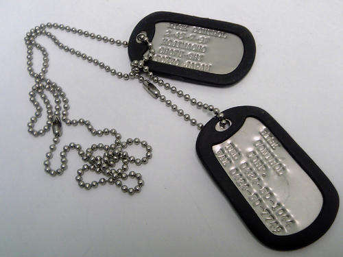 Army Dog Tags (Durable Aluminum Trendy Dog Tag) Originally Made