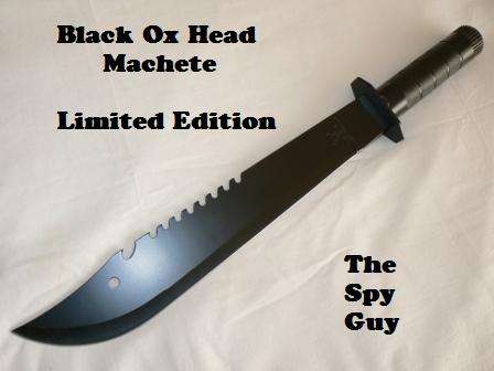Black Ox Head Machete (Limited Edition) 50cm