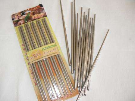 Chop Sticks set of 5 in stainless Steel ( Dish Washer Safe ) for Sushi Lovers