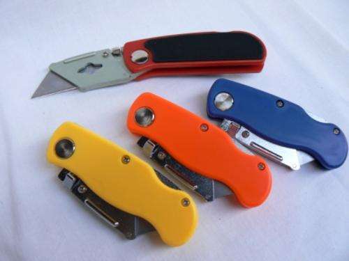1 x Folding Utility Pocket Knife Handy Man Can with Blade s