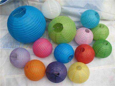 1 x LARGE(40) Chinese Paper Lantern ROUND Ideal Wedding Function