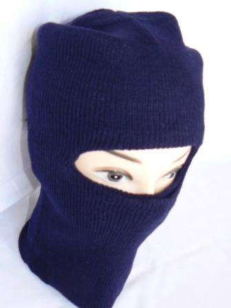 Balaclava (NINJA) (BLUE)  100% Wool