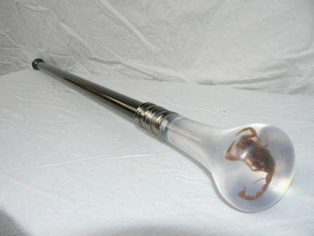 Scorpions Rage Walking Stick with Hidden Sword