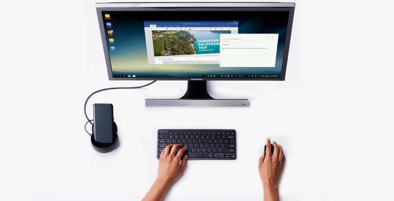 Samsung DeX Station With X-folding Keyboard