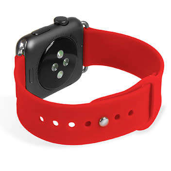 Original Apple Watch - Sport | 42mm Space Grey Aluminium Case with Red Sport Band