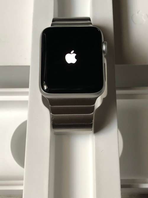 Apple Watch- Series 2 | 42mm Silver Alu Case w/ Stainless Steel Link Bracelet (Like New-Local Stock)