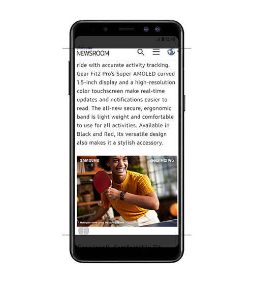 Samsung Galaxy A8 (IP68 dust / water proof)