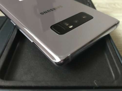 Samsung Note 8, Orchid Gray (Like New-Local Stock-Warranty) + Extras