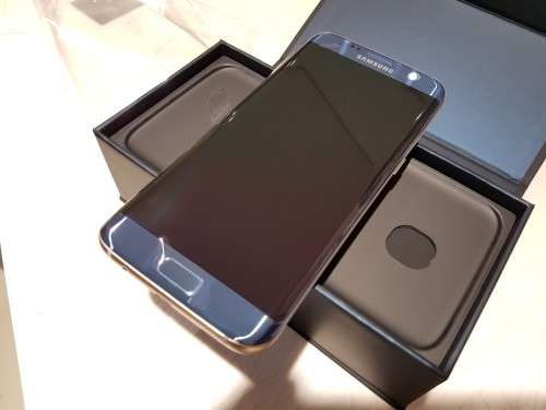Samsung Galaxy S7 Edge, Coral Blue (Local Stock-Warranty) + GIFT