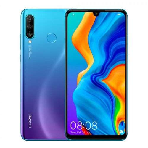 Huawei P30 lite - Dual Sim - 128GB / 4GB RAM - Peacock Blue