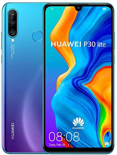 Huawei P30 lite - Dual Sim - 128GB / 4GB RAM - Peacock Blue